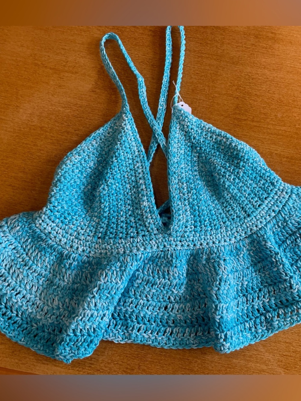 Crocheted summer top